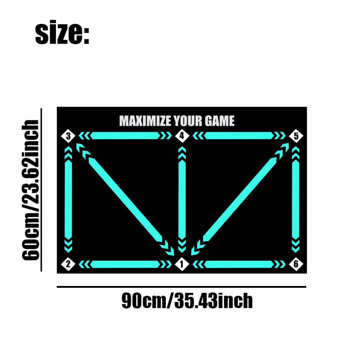 Indoor Soccer Training Mat
